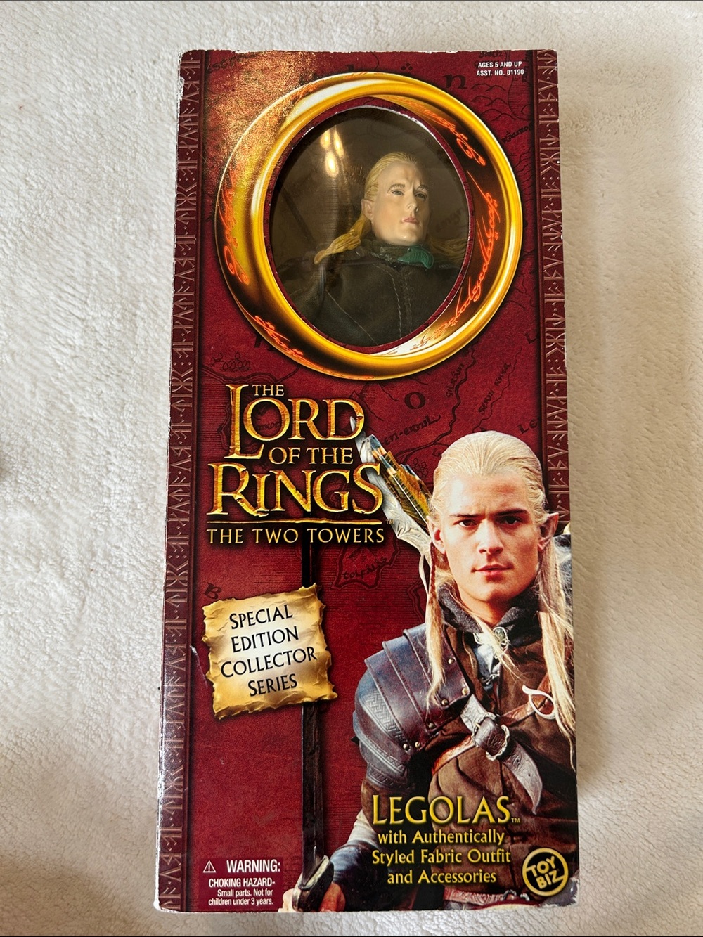 Toy Biz The Lord of the Rings Legolas Action Figure - Red Box Special Edition